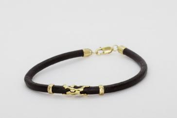 Pulseira Sinergia Mecânica Couro
